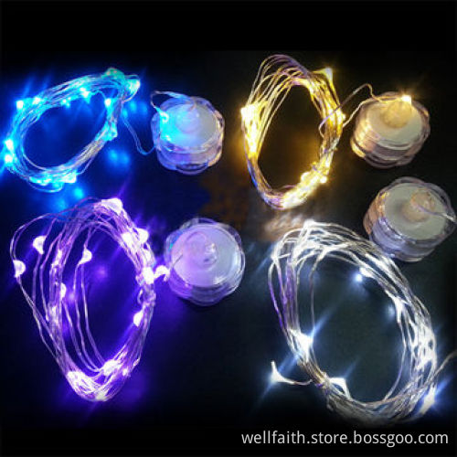 Glow-in-the-dark fairy string lights